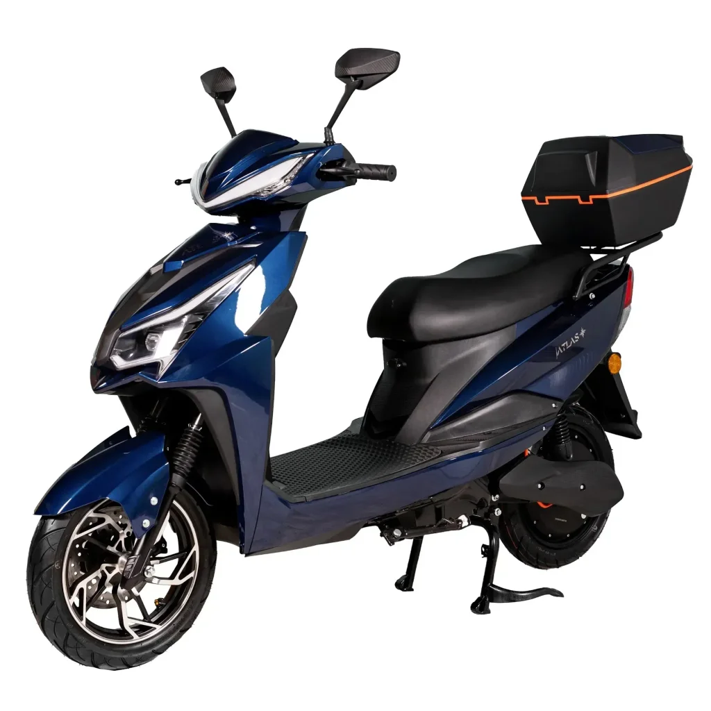 Електроскутер ATLAS Spider 2 Box 2000W Cyan Blue