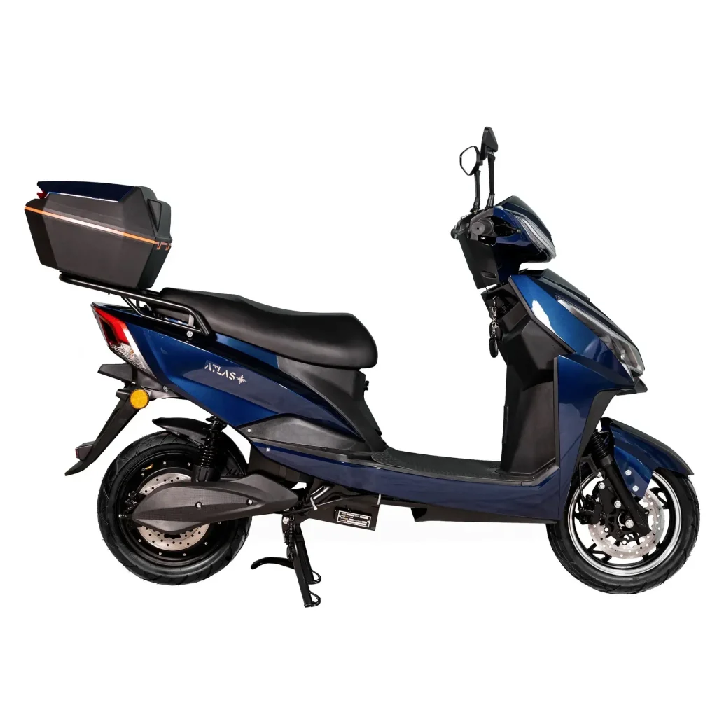 Електроскутер ATLAS Spider 2 Box 2000W Cyan Blue