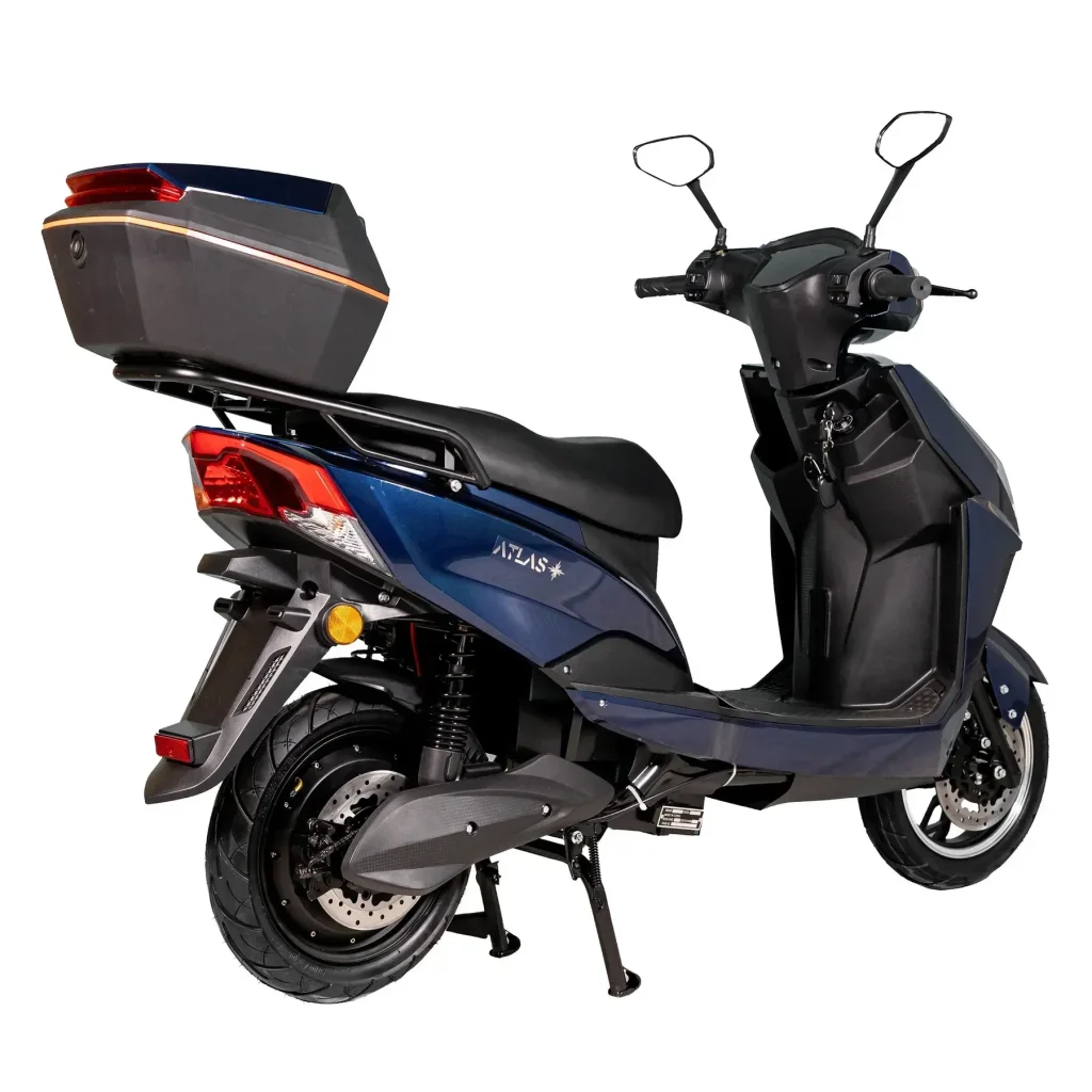 Електроскутер ATLAS Spider 2 Box 2000W Cyan Blue