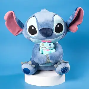 М'яка іграшка Stitch Стіч з лялькою (35 см)