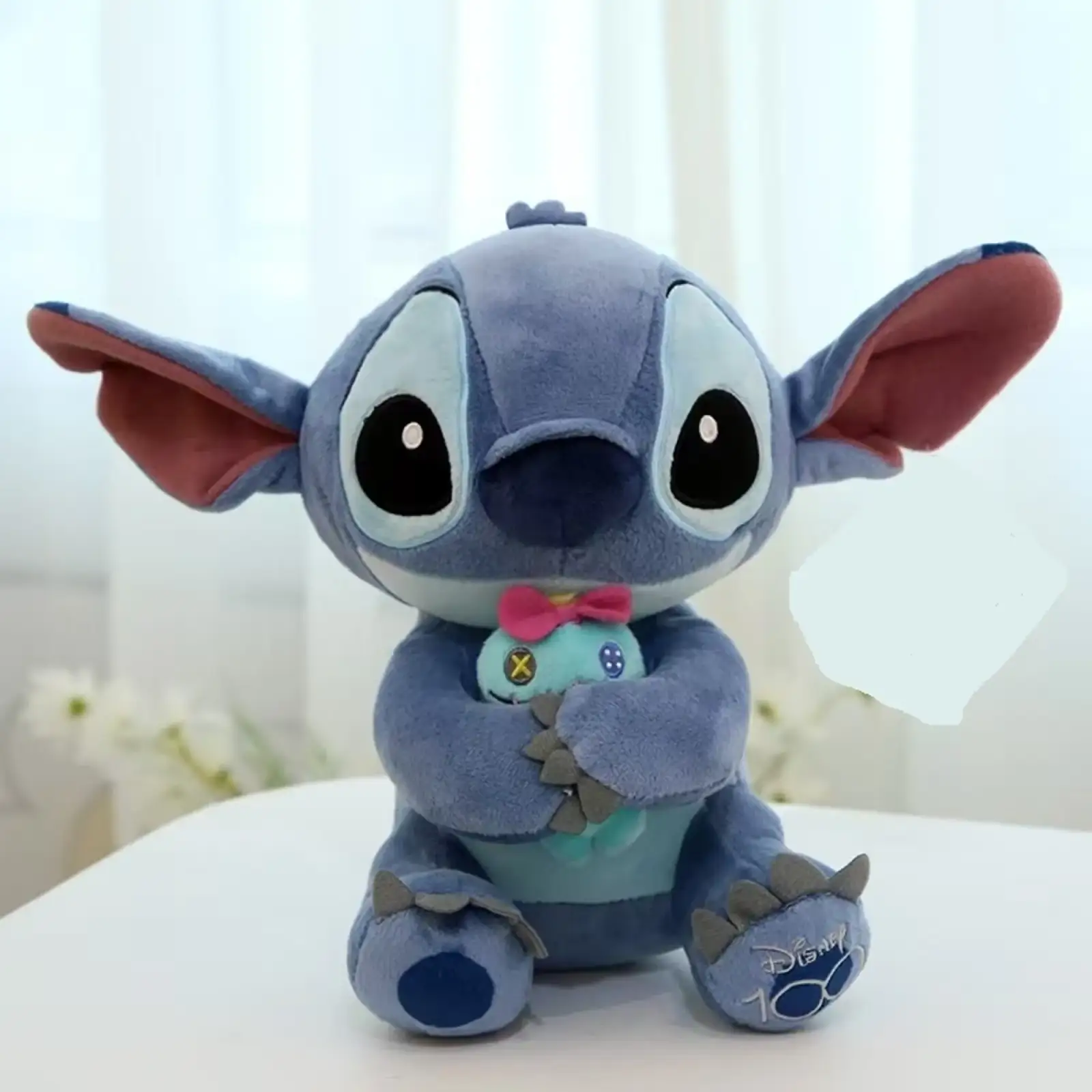 М'яка іграшка Stitch Стіч з лялькою (35 см)