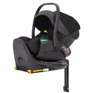 Автокрісло+база CARRELLO Vega Lite CRL-13808/2 Absolute Black i-Size 40-87см ISOFIX з обертанням
