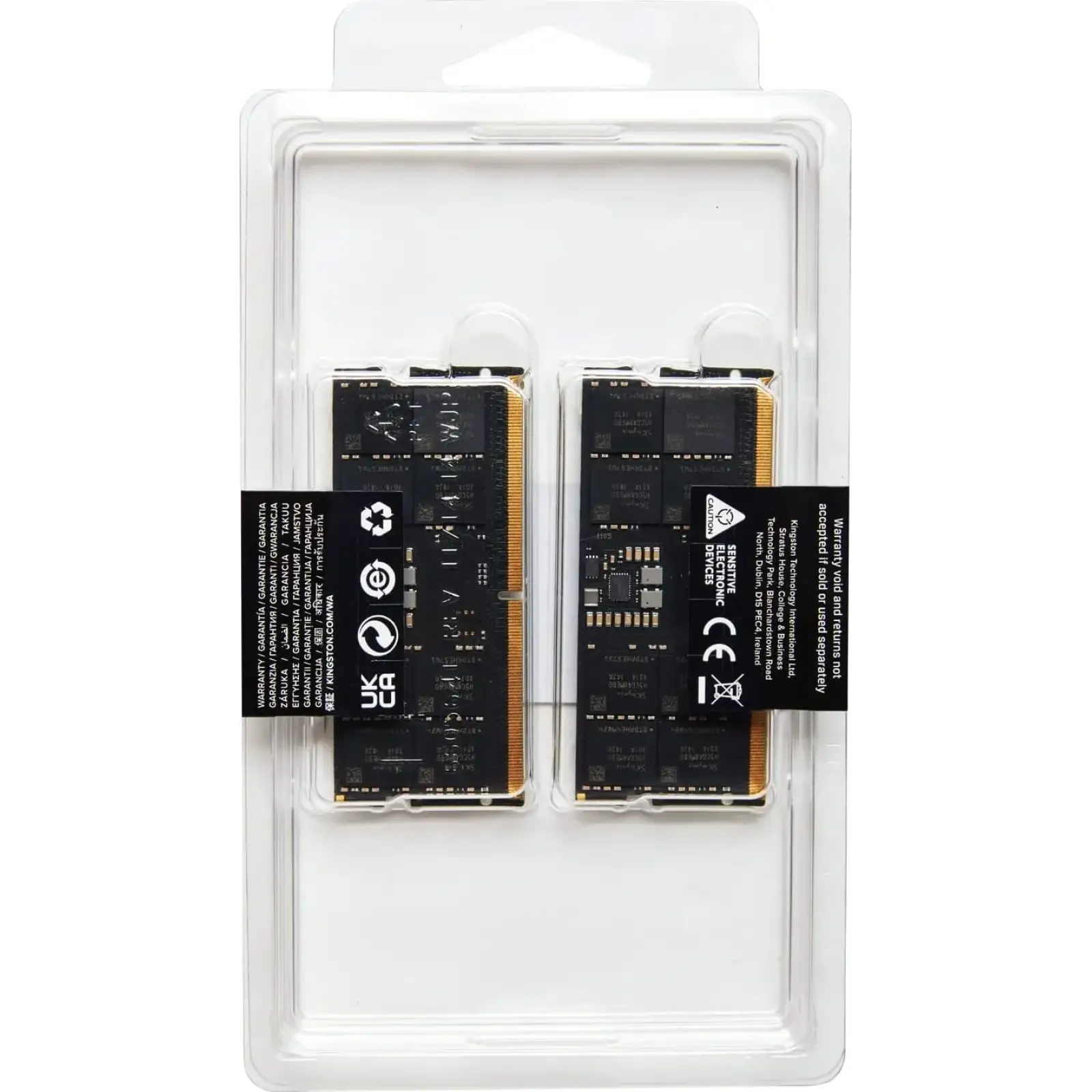 Модуль памяти Kingston FURY 64 GB (2x32GB) SO-DIMM DDR5 4800 MHz FURY Impact C38 open box (KF548S38IBK2-64) UA