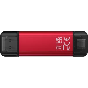 SSD зовнішній Kingston Dual Portable 1 TB (SPSD/1TB) UA