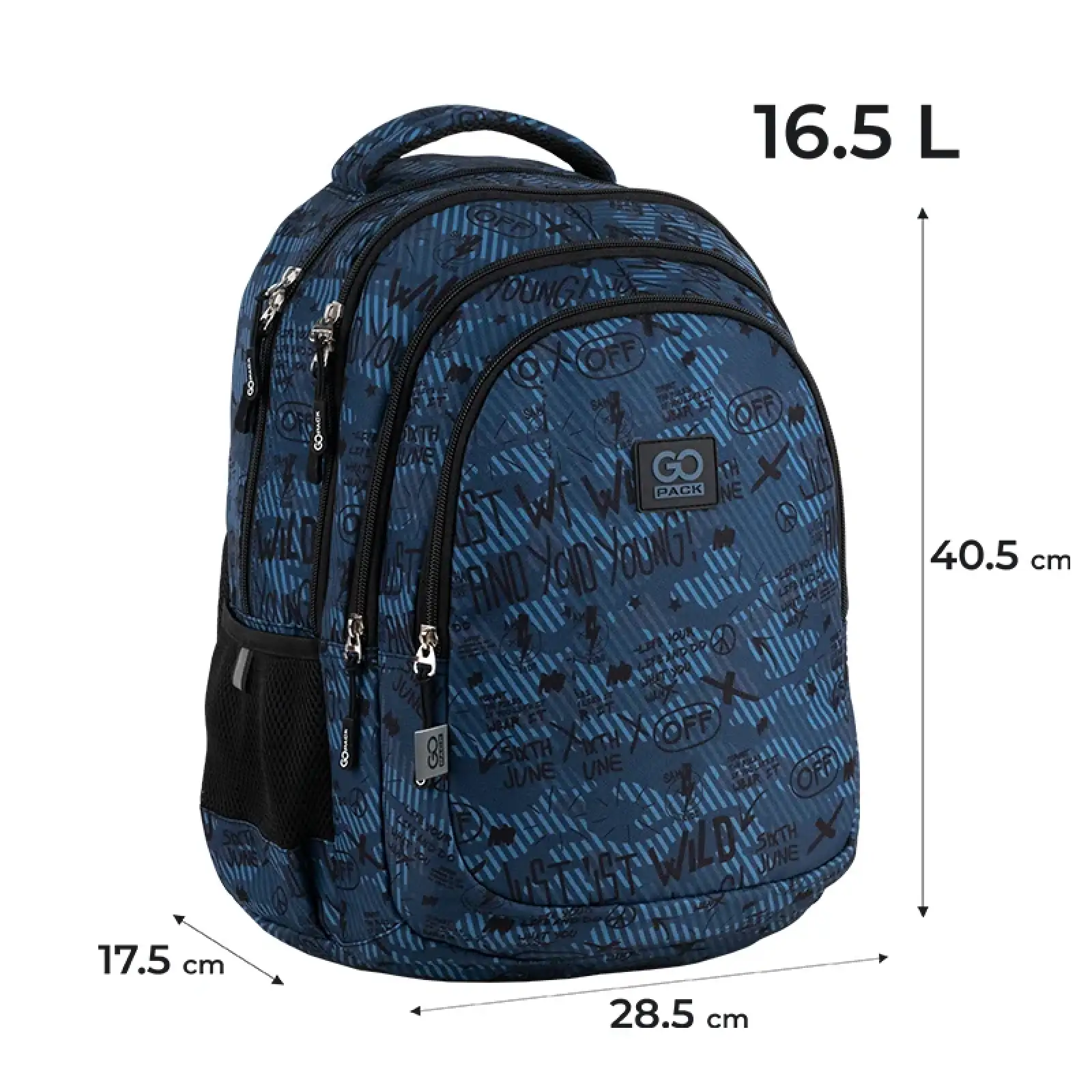 Рюкзак GoPack Teens 162M-5 GO25-162M-5