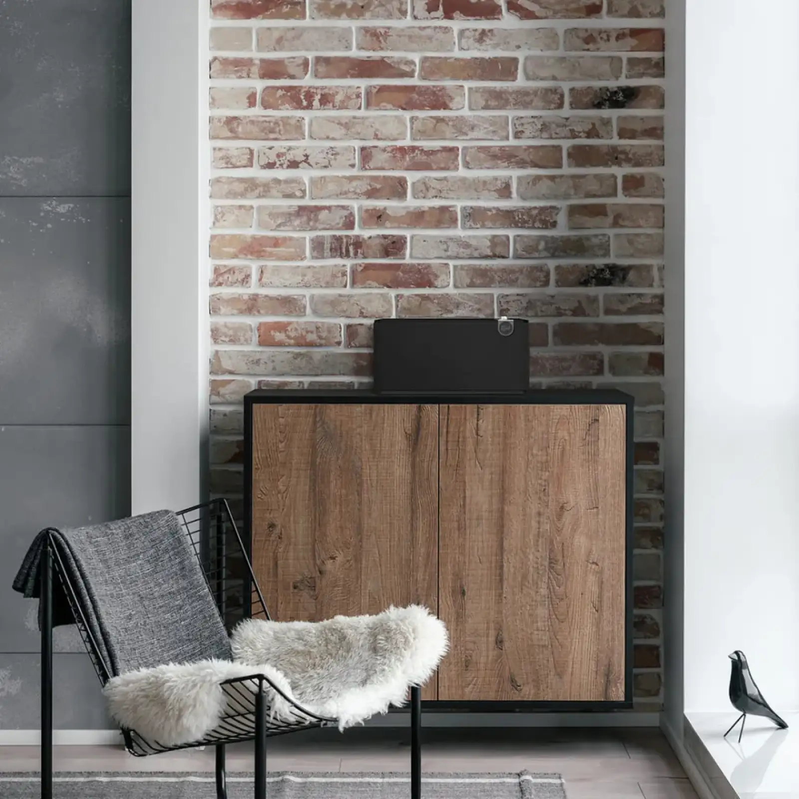 Акустична система Klipsch The Three Plus Matte Black UA