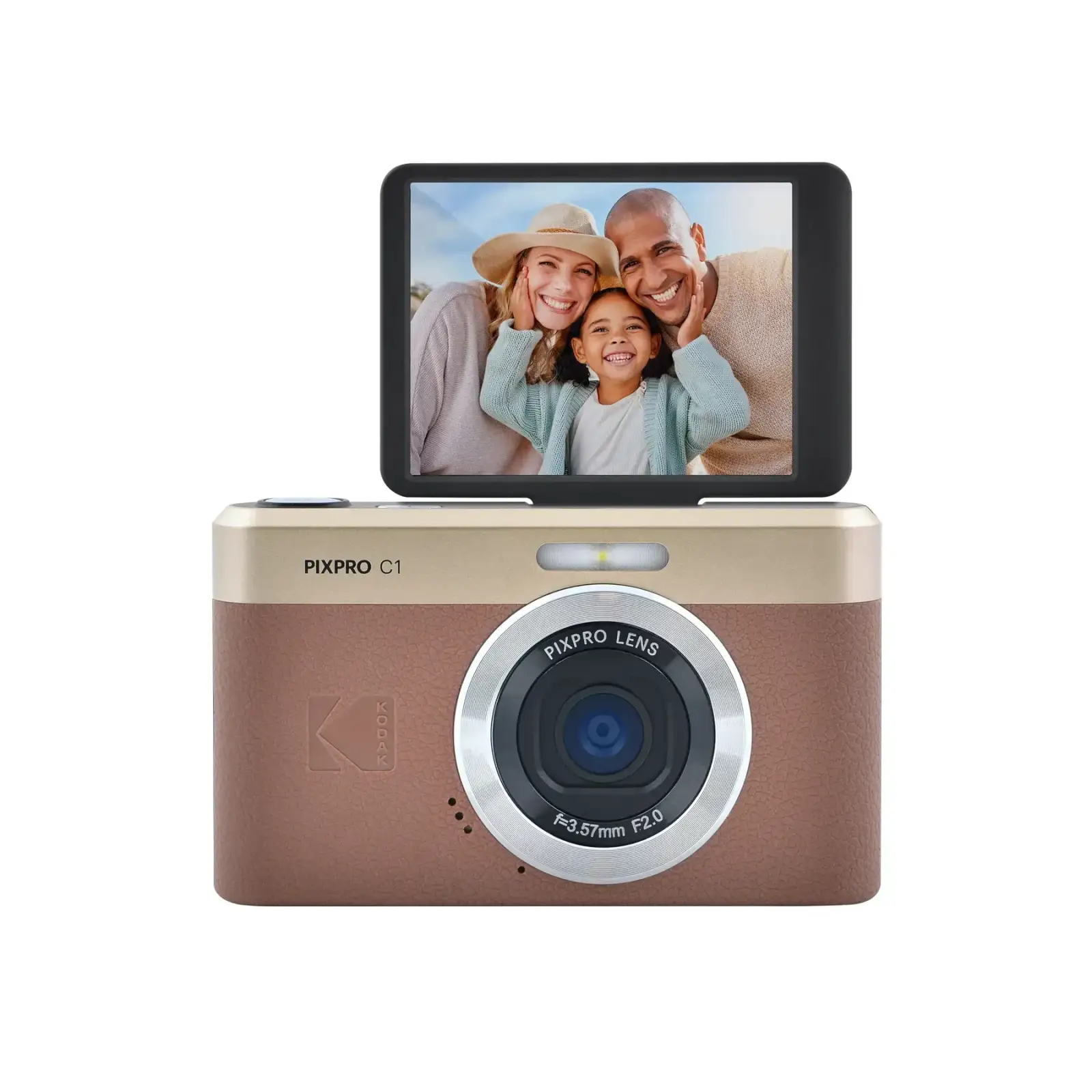 Компактний фотоапарат Kodak PixPro C1 Brown