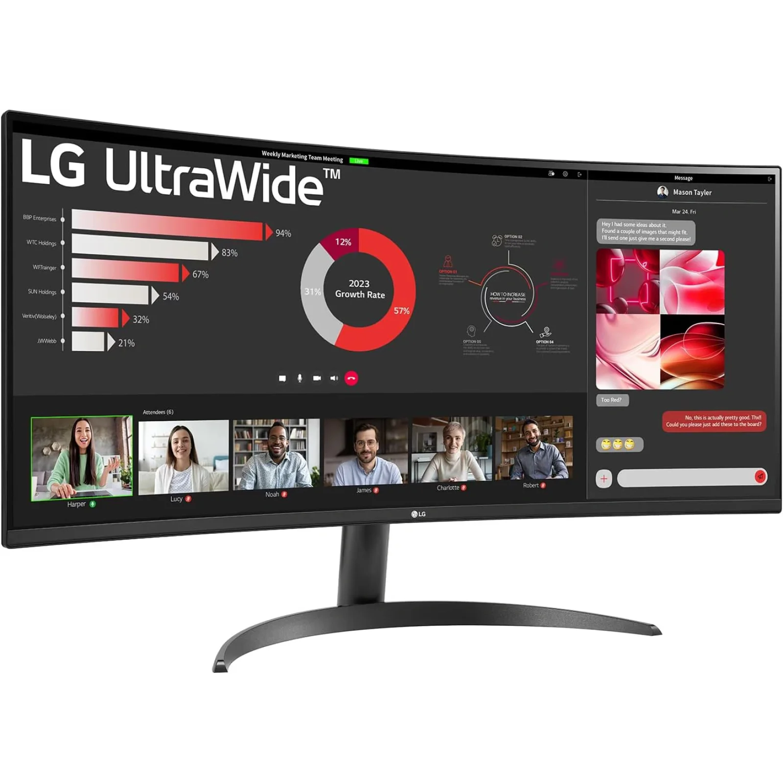 Монитор LG 34WR50QK-B UA
