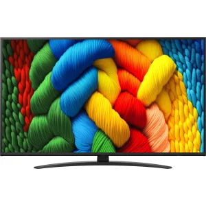 Телевізор 43" LG NanoCell 4K 61Hz Smart WebOS Black (43NANO81A6A) UA
