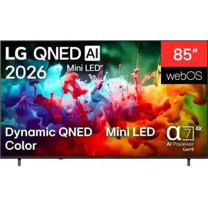 Телевізор 85" LG QNED 4K 60Hz Smart WebOS Black (85QNED70B6A) UA
