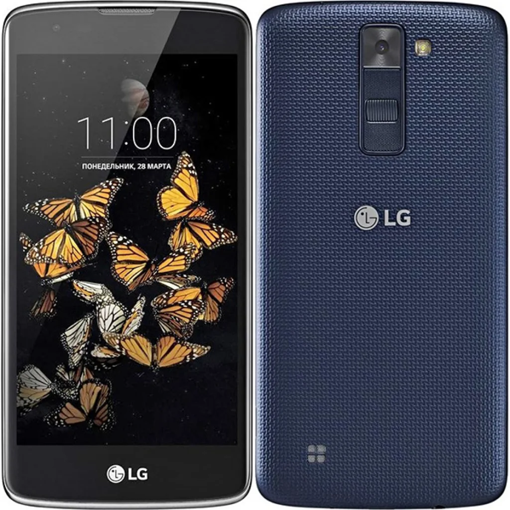 Смартфон LG K350E K8 LTE Dual Sim Black/Blue UA