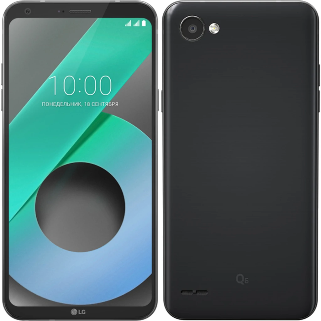 Смартфон LG Q6 Prime 3/32GB Black (LGM700AN.ACISBK) UA