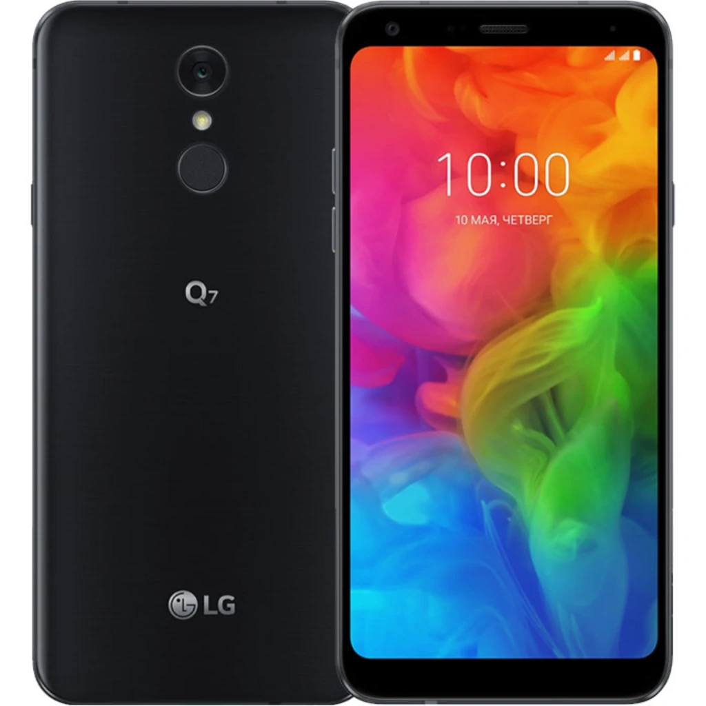 Смартфон LG Q7 3/32GB Single Sim (LMQ610) Aurora Black EU