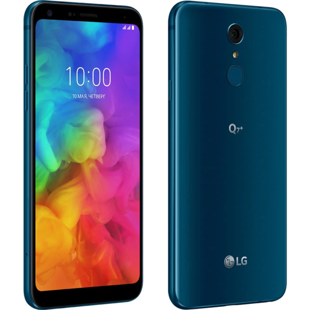 Смартфон LG Q7 + 4/64GB (LMQ610) Blue