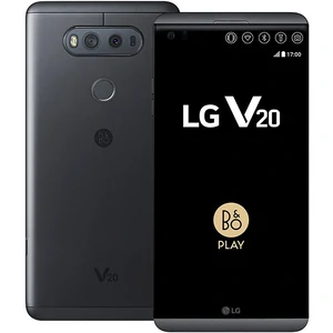Смартфон LG H990 V20 Dual 64GB Black (навушники B & O Play)