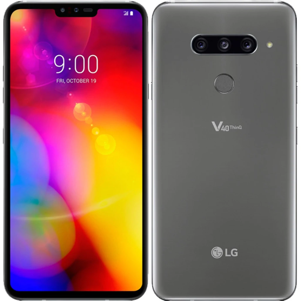 Смартфон LG V40 ThinQ 6/128GB Dual Platinum Gray