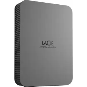 Портативний накопичувач LaCie Mobile Drive 4TB USB-C Moon Silver (STLP4000400)