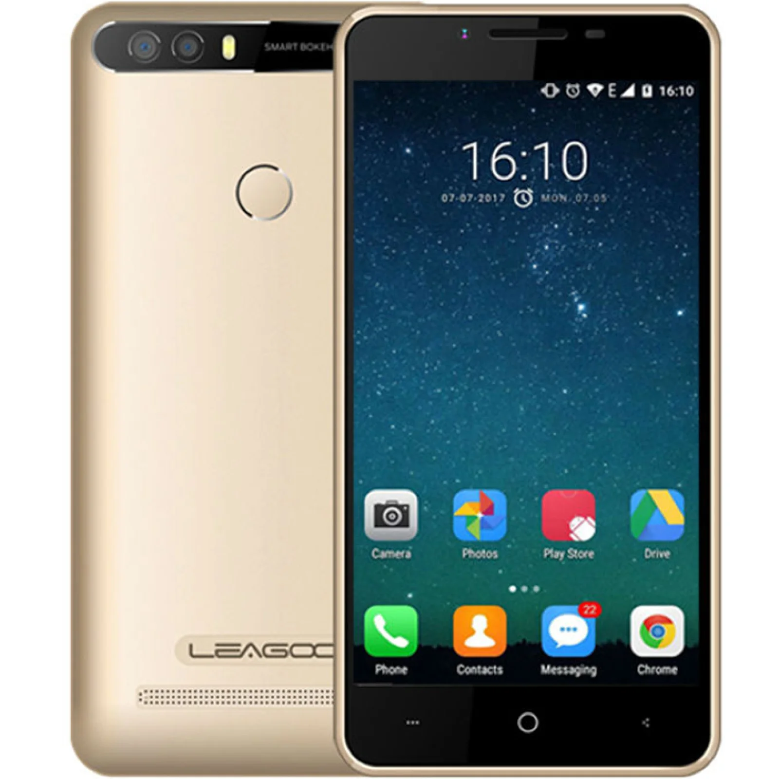Смартфон Leagoo P1 1/8Gb Gold