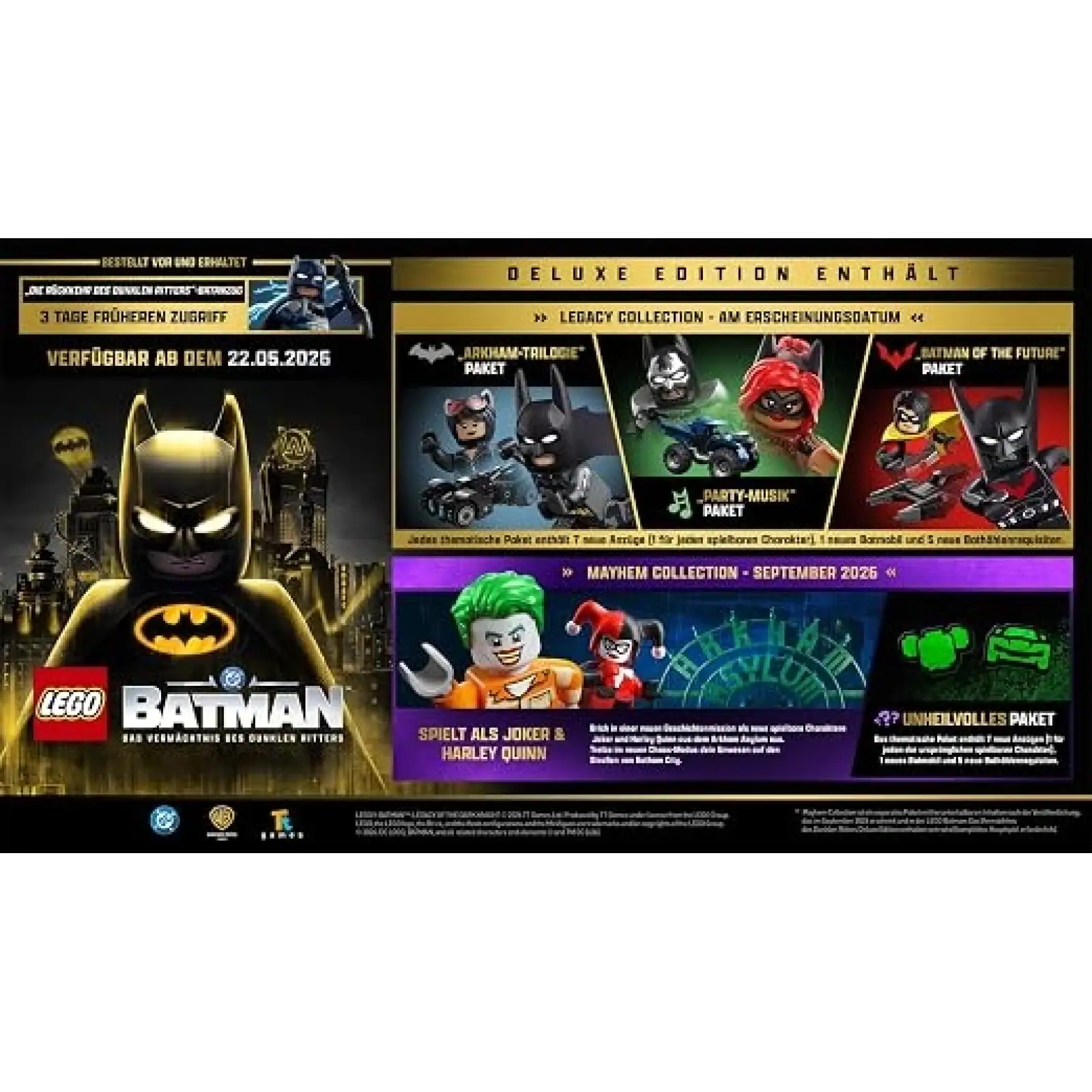 LEGO Batman: Das Verm&auml;chtnis des dunklen Ritters Deluxe Edition (Xbox Series X) 1000860229