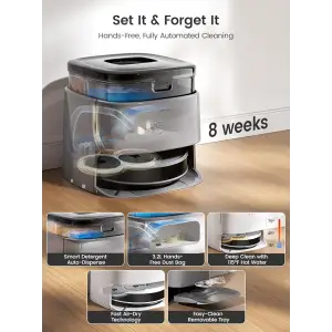 Робот-пылесос Lefant M3 Max Robot Vacuum Cleaner and Mop (All-in-One Station)