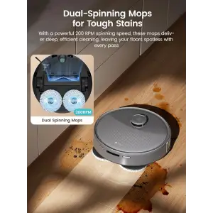 Робот-пылесос Lefant M3 Max Robot Vacuum Cleaner and Mop (All-in-One Station)