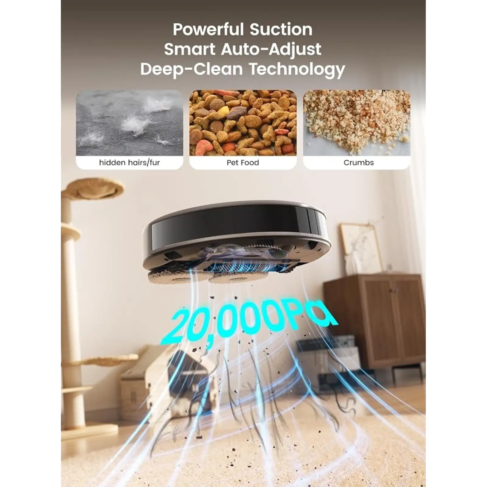 Робот-пылесос Lefant M3 Max Robot Vacuum Cleaner and Mop (All-in-One Station)