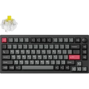 Клавіатура Lemokey P1 Pro Keychron Super Banana Carbon Black (P1P-M4-UA) UA