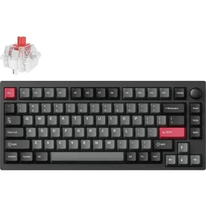 Клавіатура Lemokey P1 Pro Keychron Super Red Carbon Black (P1P-M1-UA) UA