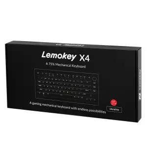Клавиатура Lemokey X4 Keychron Brown Black (X4-A3-UA) UA