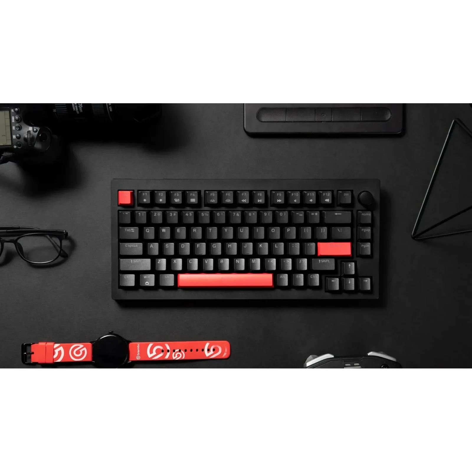 Клавіатура Lemokey X4 84Key Keychron Red Black (X4-H1-UA) UA