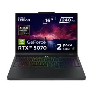 Ноутбук Lenovo Legion Pro 5 16ADR10 Eclipse Black (83LT008NRA) UA