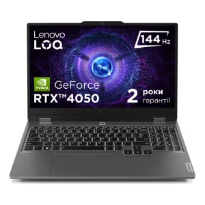 Ноутбук Lenovo LOQ 15IRX9 Luna Gray (83DV00GVRA) UA