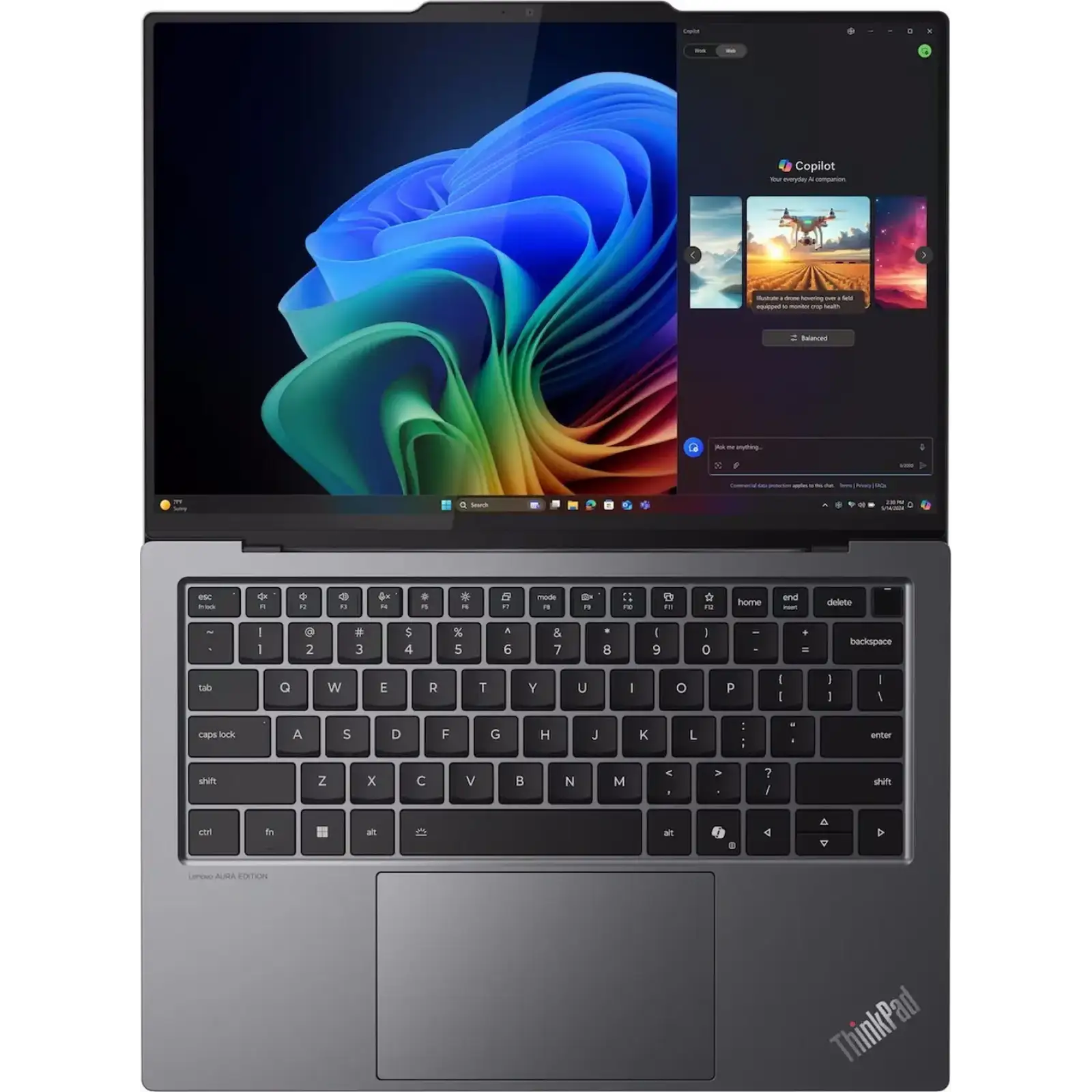 Ноутбук Lenovo ThinkPad X9-14 Gen 1 Aura Edition (21QA0036US)