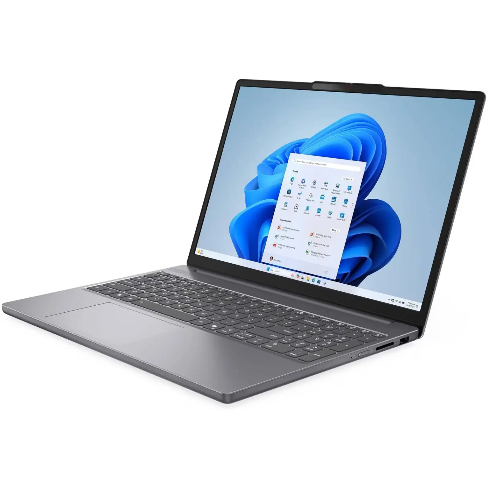 Ноутбук Lenovo IdeaPad Slim 3 15IRH10 Luna Grey (83K100CRRM)