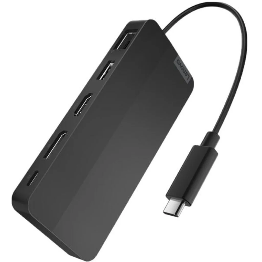 Док-станция Lenovo USB-C Dual Display Travel Dock (40B90100EU)