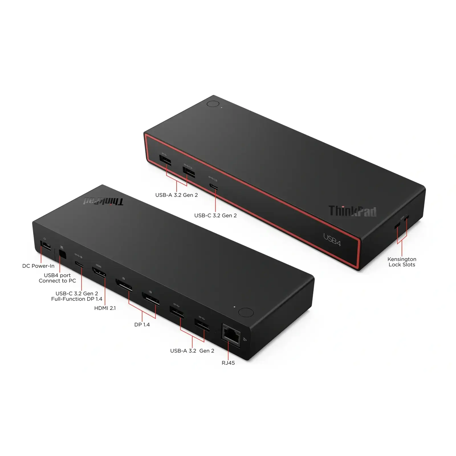 Док-станція LENOVO ThinkPad USB4 Dock 5000 (40BF0100EU) UA