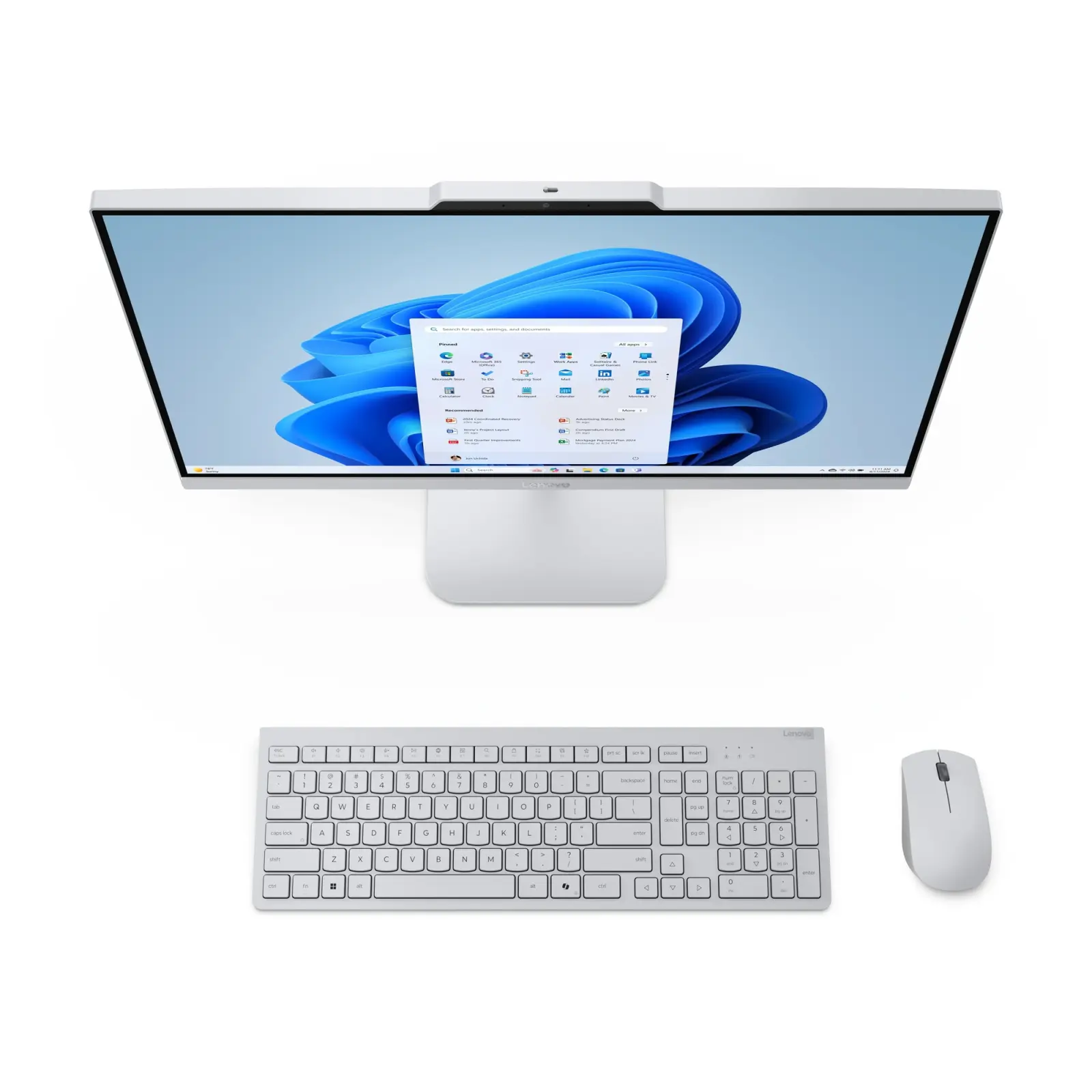 Моноблок Lenovo A100 Cloud Grey (F0JN002TUO) UA