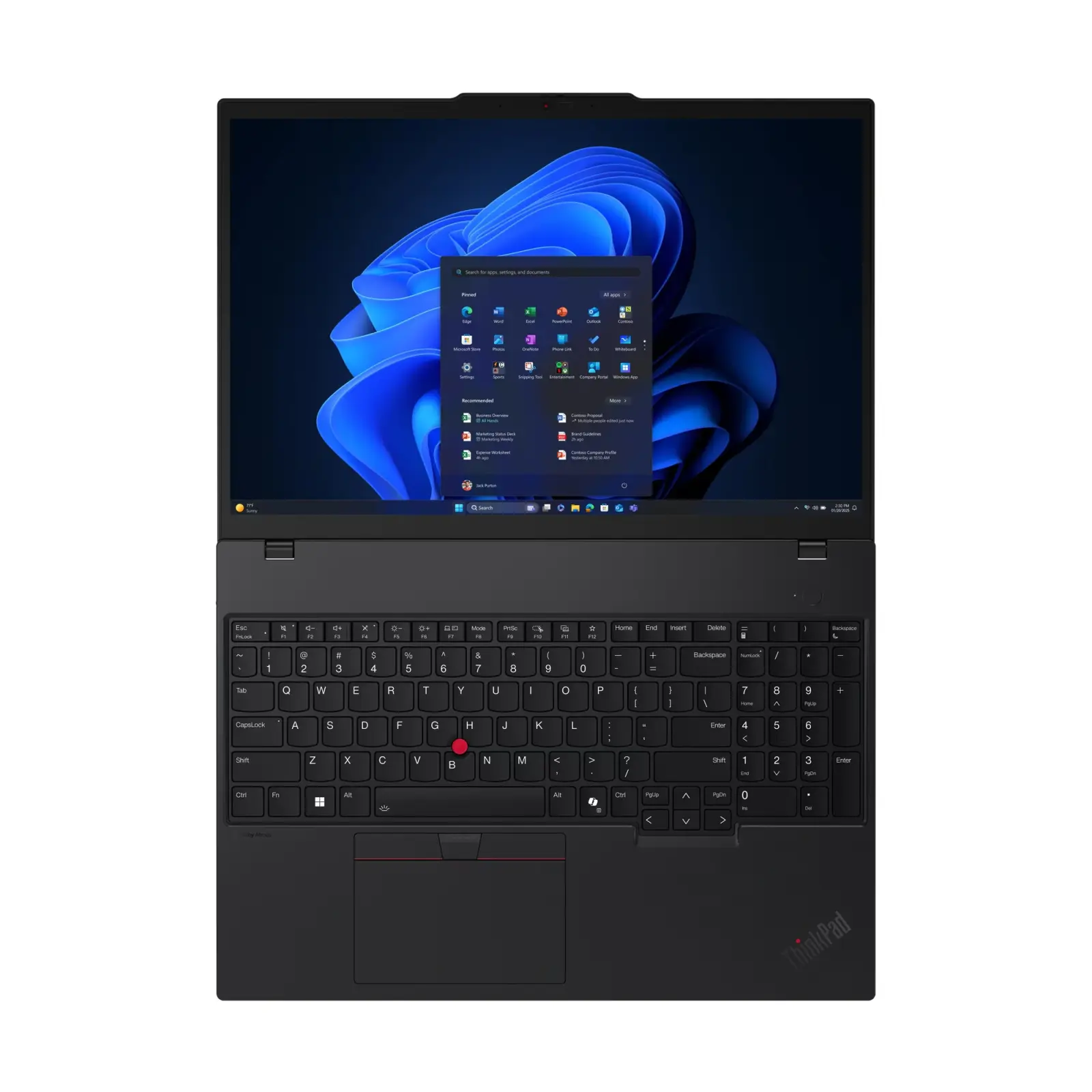 Ноутбук Lenovo ThinkPad T16 Gen 4 Black (21QE0044RA) UA