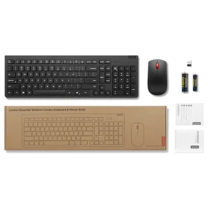 Комплект (клавіатура, миша) Lenovo Essential Wireless Keyboard and Mouse Combo Gen2 (4X31R64454) UA