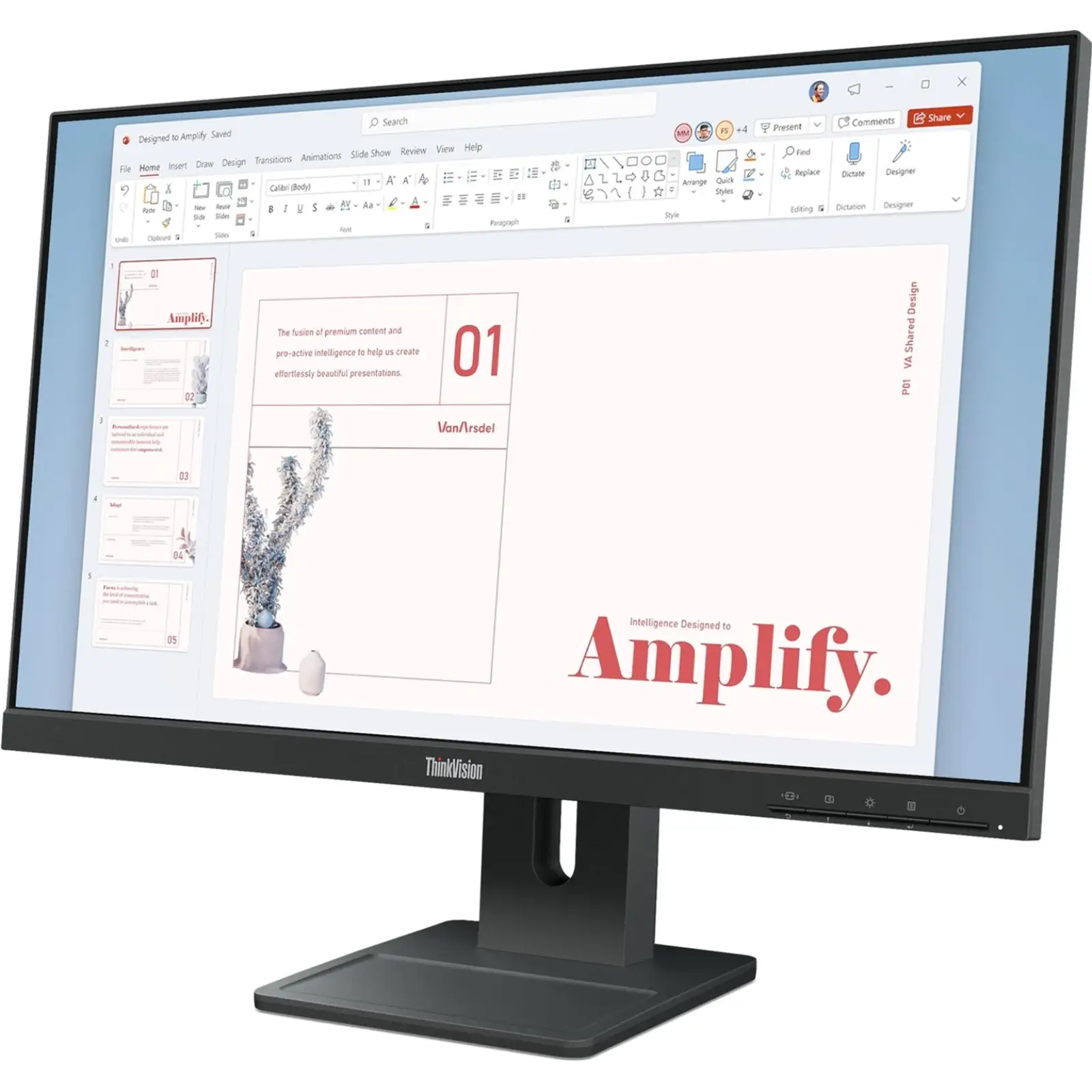 Монітор Lenovo ThinkVision E24-40 (64BAMAT1EU) UA