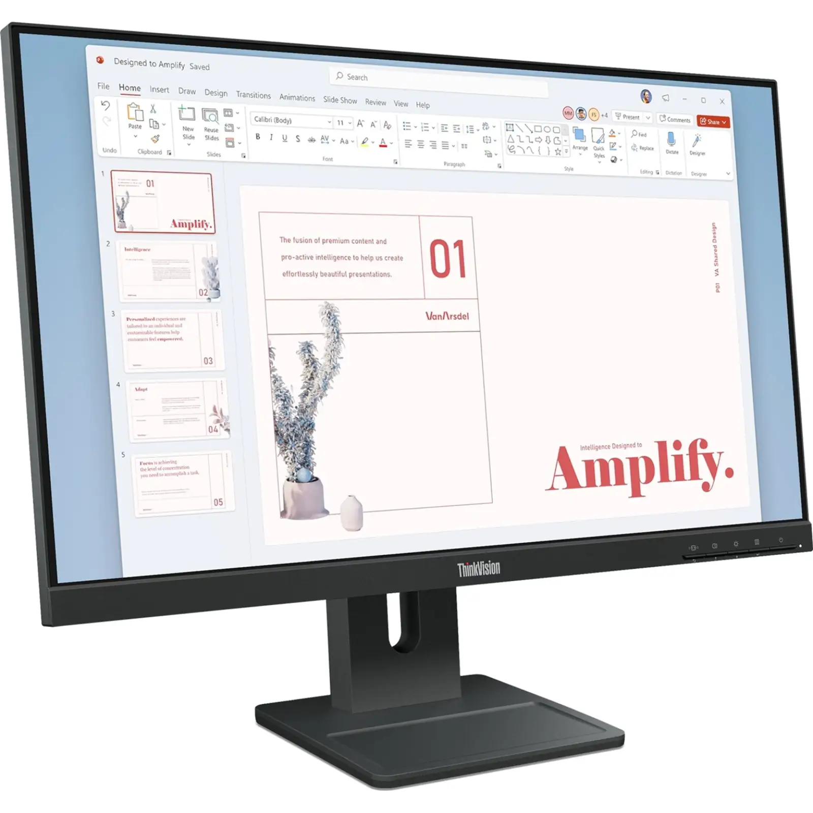 Монітор Lenovo ThinkVision E24-40 (64BAMAT1EU) UA