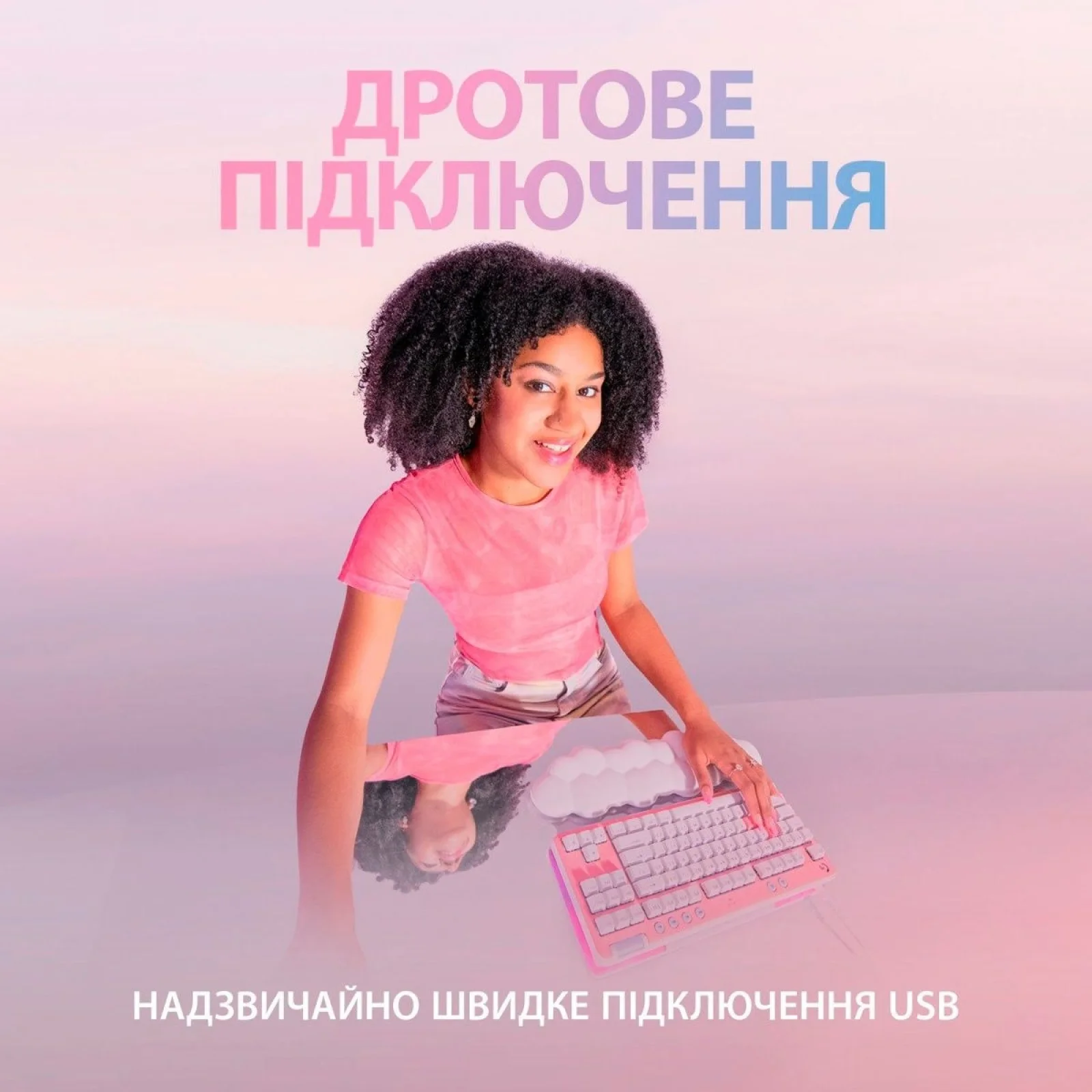 Клавіатура Logitech G713 Linear White (920-010678) UA