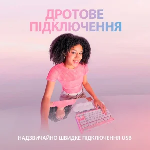 Клавіатура Logitech G713 Linear White (920-010678) UA