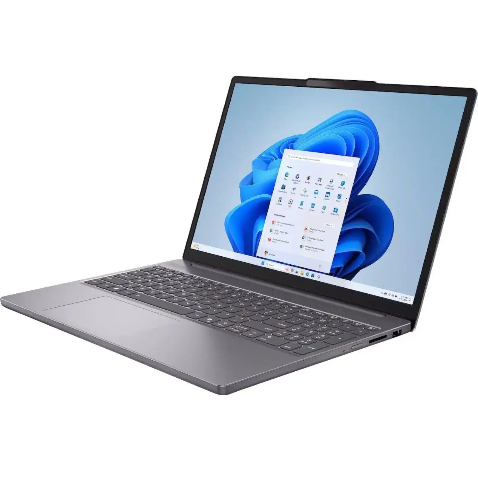 Ноутбук Lenovo IdeaPad Slim 3 15AMN8 Arctic Grey (82XQ01JVRA)
