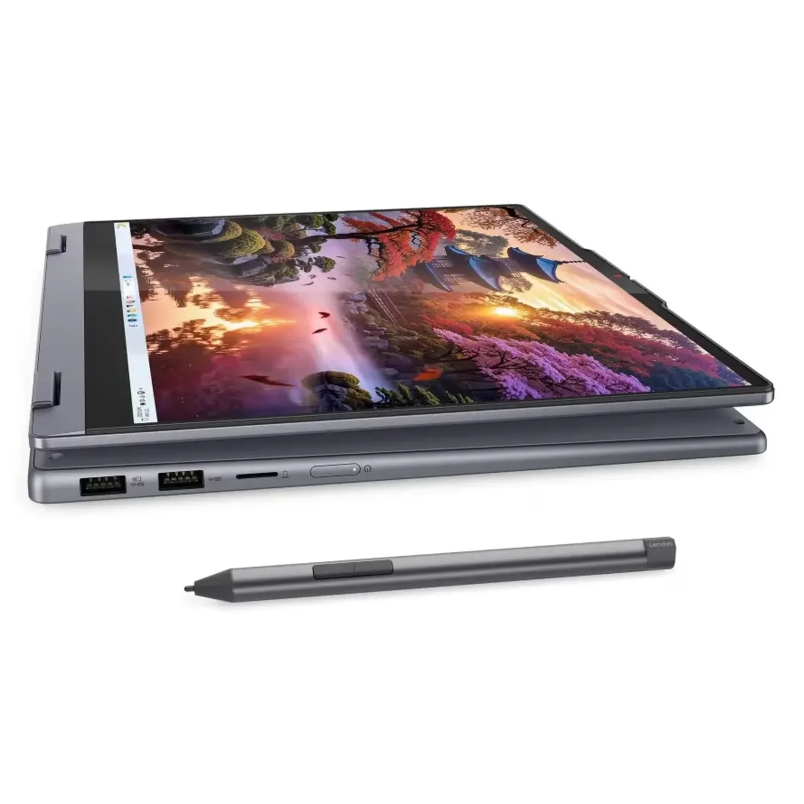 Ноутбук Lenovo IdeaPad 5 2-in-1 14AKP10 Luna Gray (83KT002NUS)