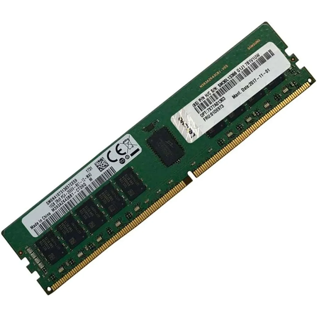 Модуль пам'яті Lenovo ThinkSystem 32GB TruDDR4 3200MHz (2Rx8, 1.2V) ECC UDIMM (4X77A77496) UA