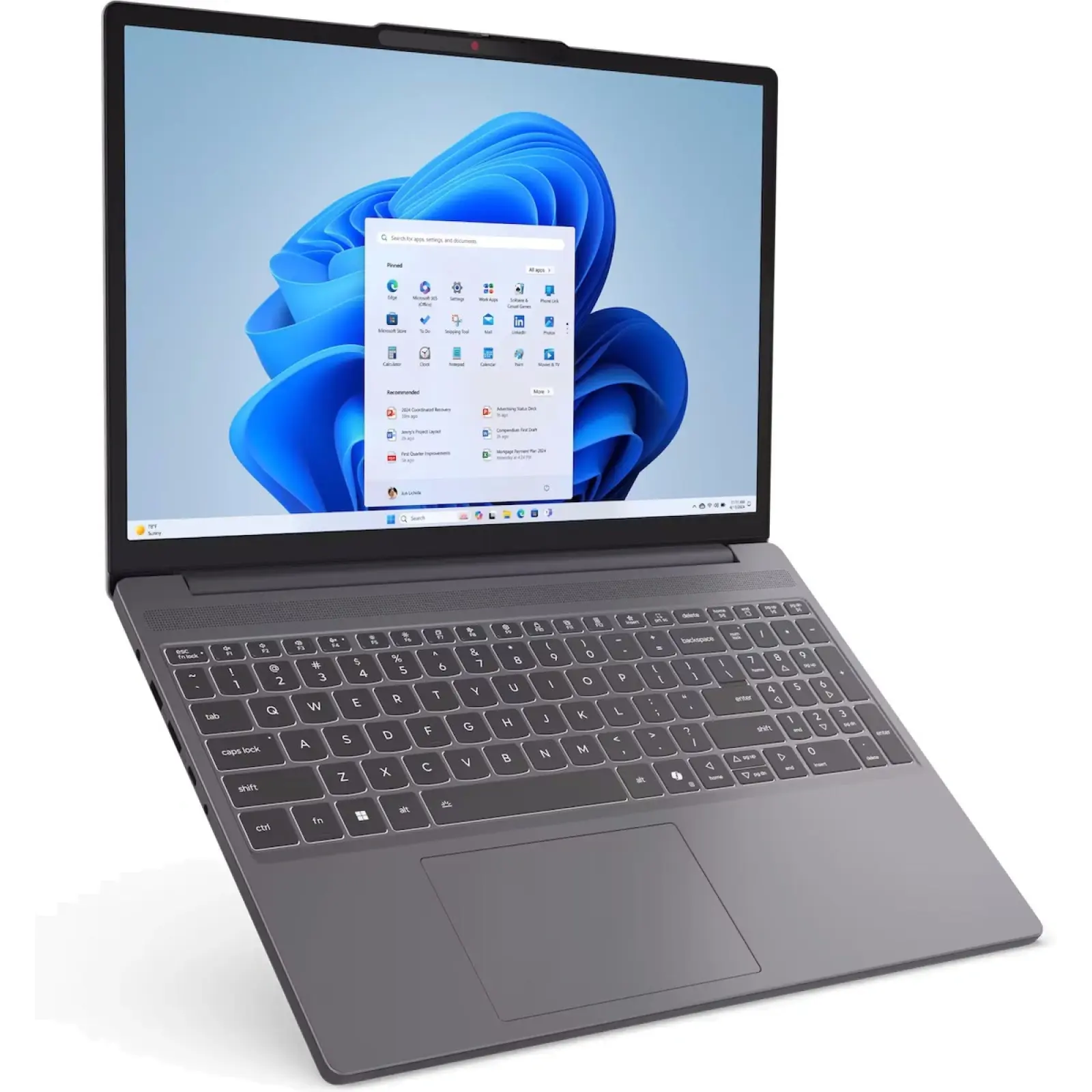 Ноутбук Lenovo IdeaPad Slim 3 15IRH10 Luna Grey (83K100CQRM)