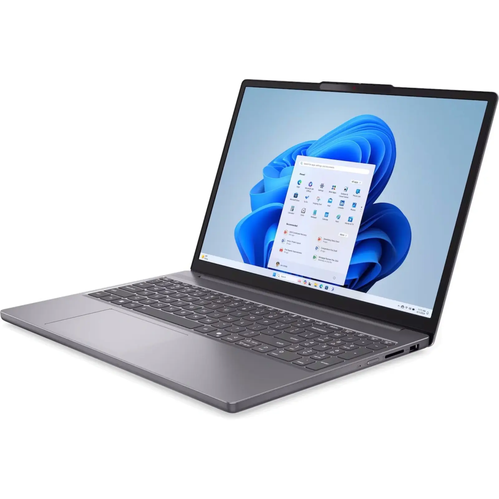 Ноутбук Lenovo IdeaPad Slim 3 15IRH10 Luna Grey (83K100CQRM)