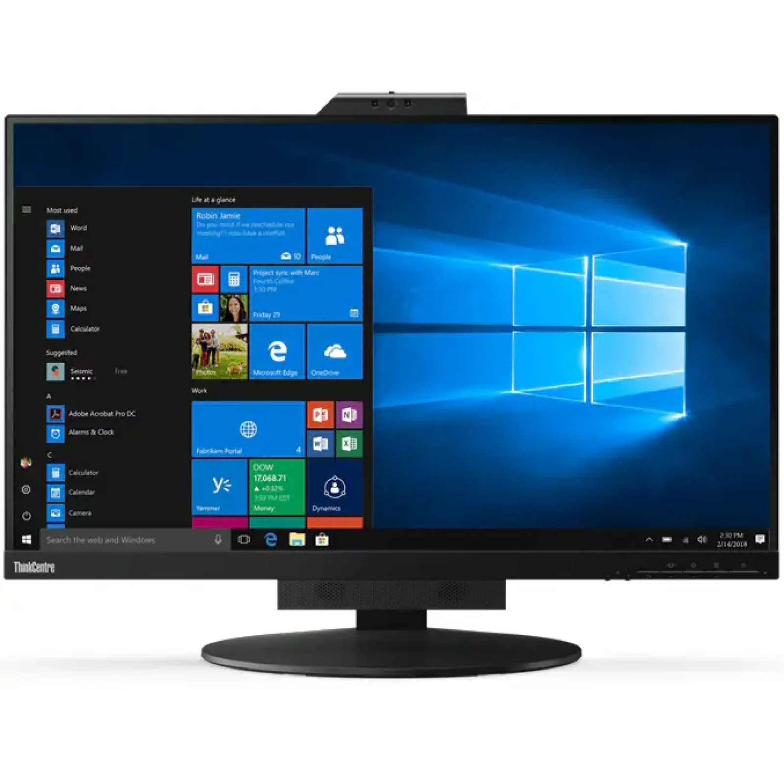 Монітор Lenovo ThinkCentre Tiny-In-One 27 (11JHRAR1EU) UA