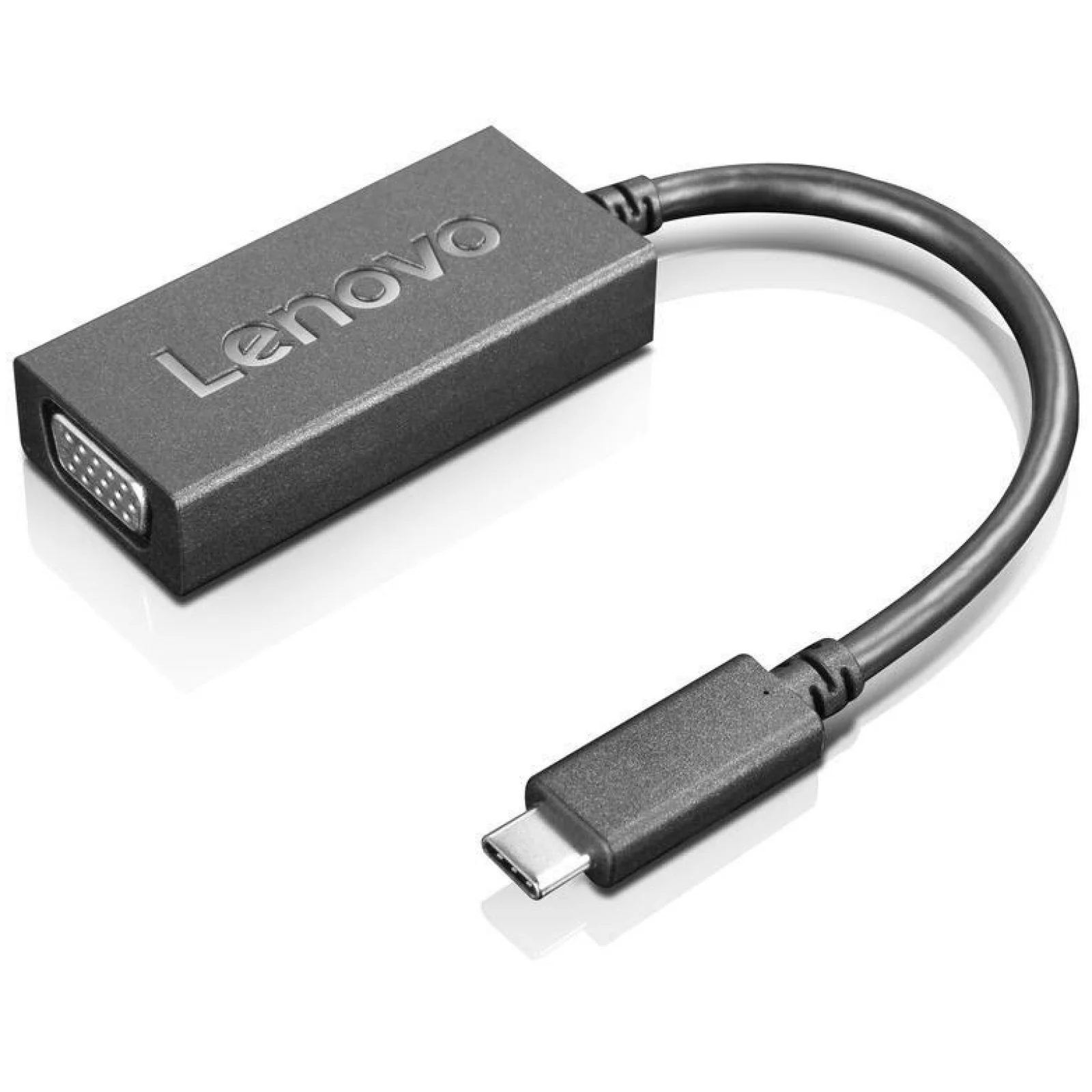 Адаптер Lenovo USB-C to VGA Adapter (4X90M42956) UA